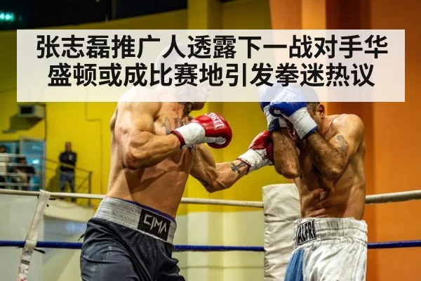 张志磊推广人透露下一战对手华盛顿或成比赛地引发拳迷热议